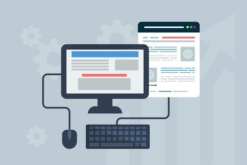 Image de présentation de la prestation de création d'un site en One-Page.
